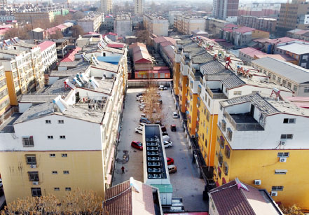 河北邯郸市馆陶县竹翠园小区清洁冷暖项目