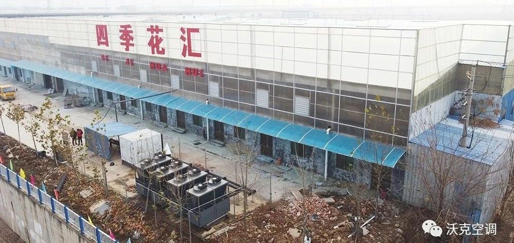 给力｜济南四季花卉携手沃克空气源热泵，让繁花尽情绽放
