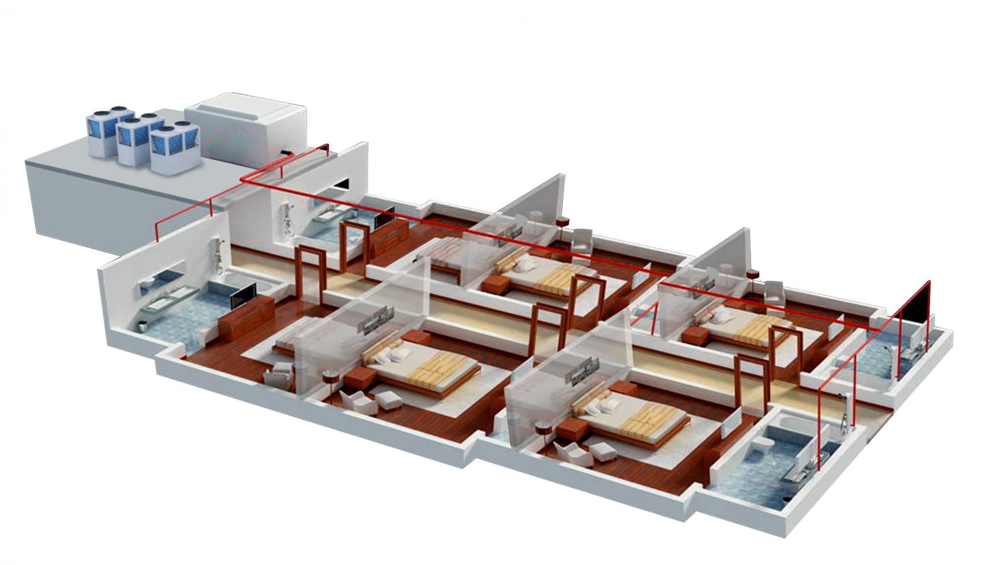 商用中央热水系统解决方案