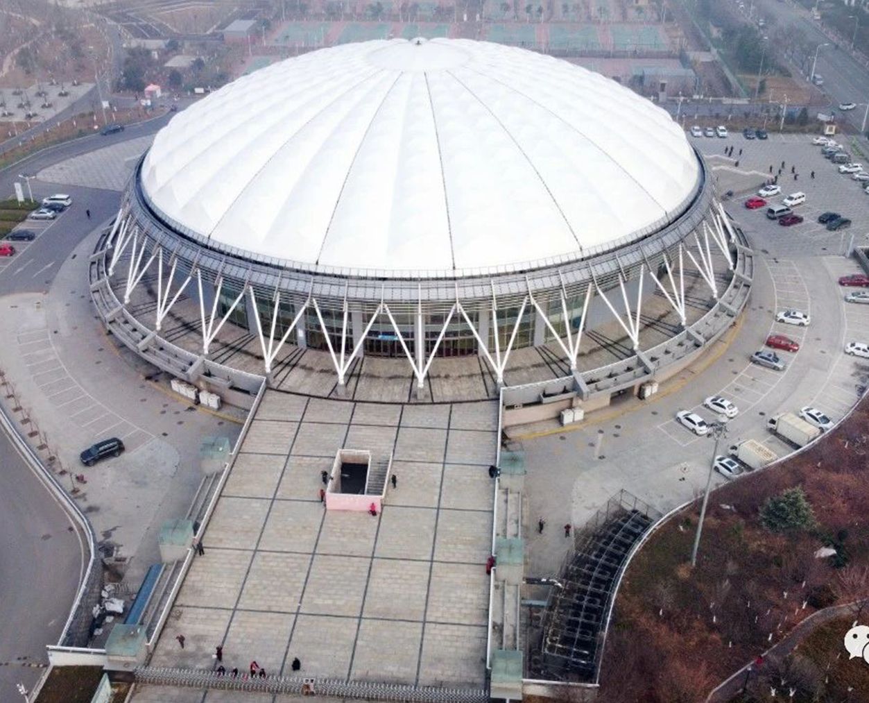 沃克空气能案例14：助力全民健身：沃克空气能为济南章丘体育馆提供舒适冷暖环境