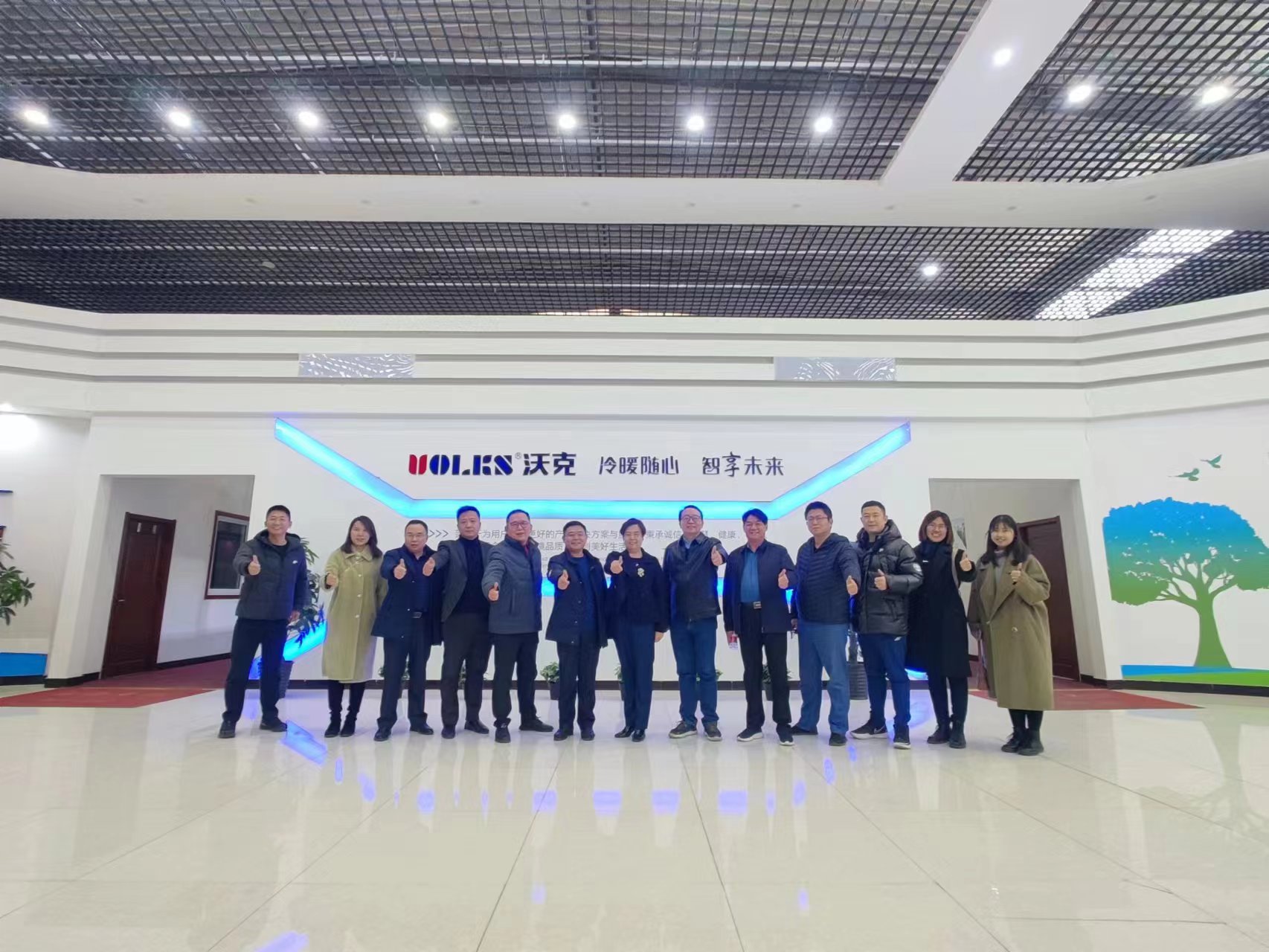 清华大学山东校友会一行到访沃克集团