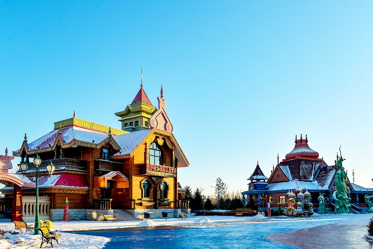 沃克热泵与中央空调再次批量发赴北国名城满洲里，以精准和高效为满洲里明星旅游项目科技赋能